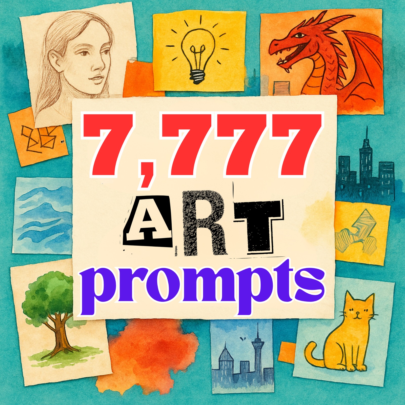 7,777 Art Prompts
