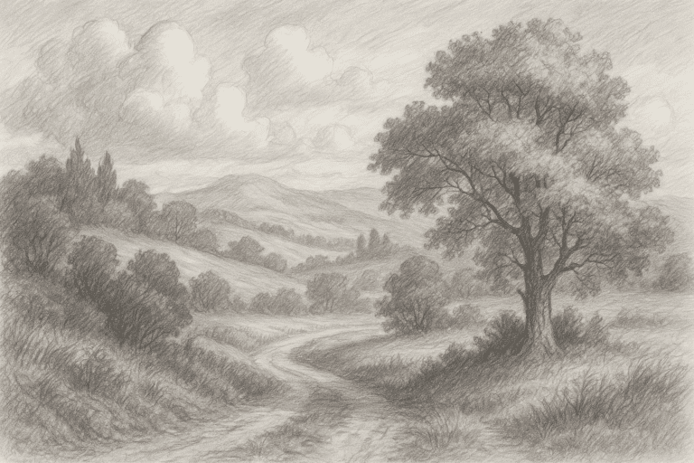 Turning Vast Landscapes into Miniature Emotional Movies